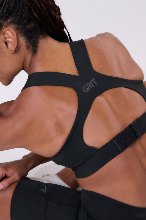 GRIT BOSSA AJUSTABLE RACERBACK WITH 1 POCKET SPORTS BRA