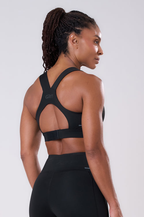 GRIT BOSSA AJUSTABLE RACERBACK WITH 1 POCKET SPORTS BRA