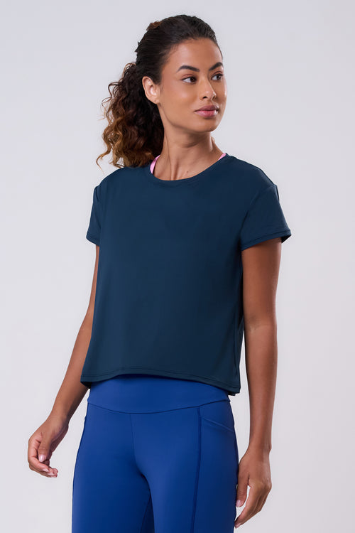 KEEP COOL BOLD CROPPED T-SHIRT