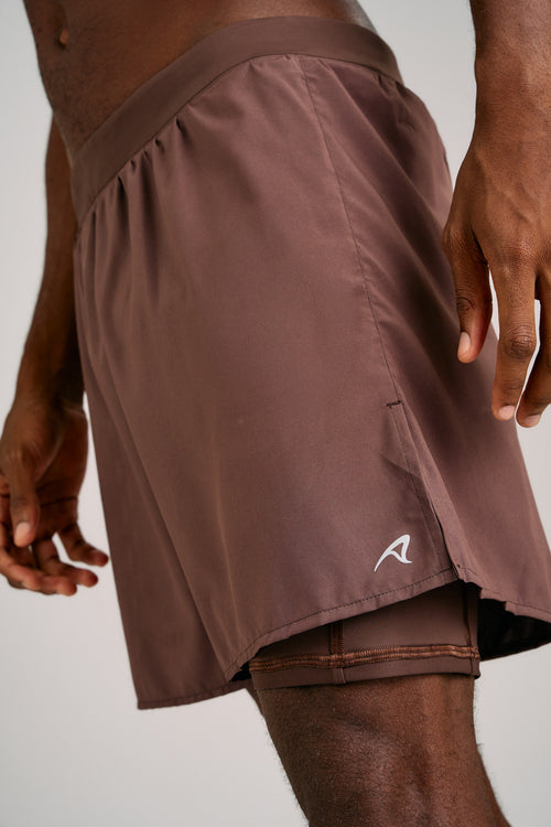 GRIT BOSSA 3-POCKET 5" SHORTS WITH INNER TIGHTS MEN