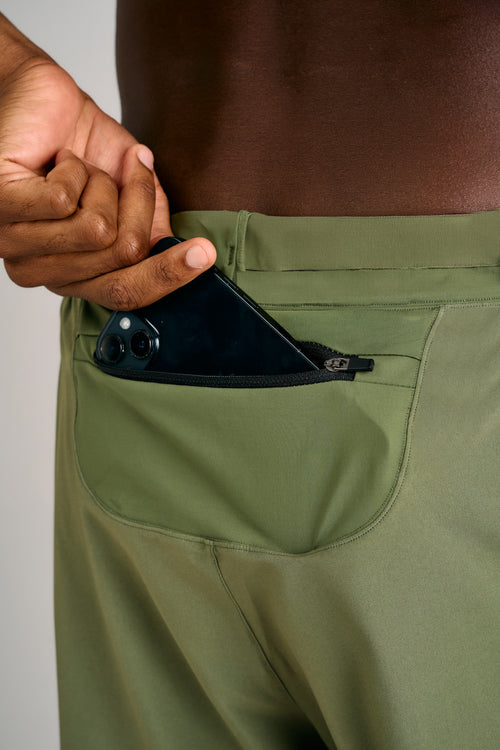 GRIT BOSSA 3-POCKET 5" SHORTS WITH INNER TIGHTS MEN