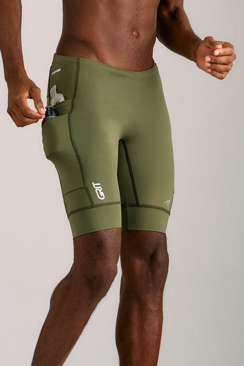 GRIT BOSSA 6-POCKET 9" SHORTS