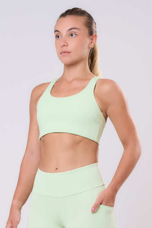 ESSENTIAL RUN STAMINA RACERBACK SPORTS BRA