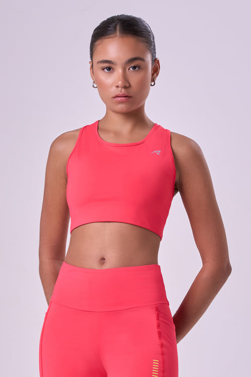 SIGNATURE SAMBA 1 LARGE POCKET RACERBACK REVERSIBLE SPORTS BRA