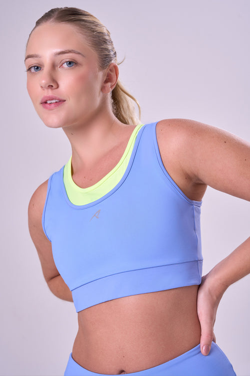 SIGNATURE SAMBA 2-IN-1 REVERSIBLE SPORTS BRA
