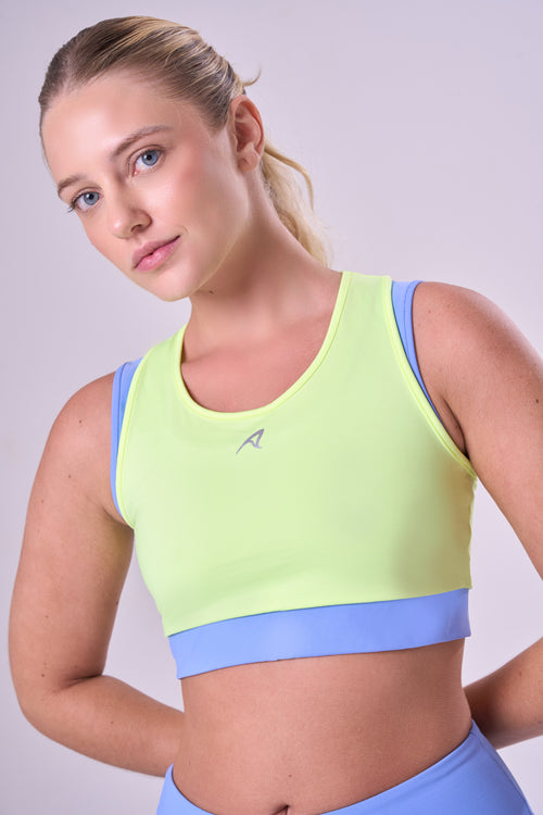 SIGNATURE SAMBA 2-IN-1 REVERSIBLE SPORTS BRA