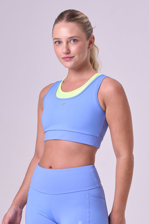 SIGNATURE SAMBA 2-IN-1 REVERSIBLE SPORTS BRA