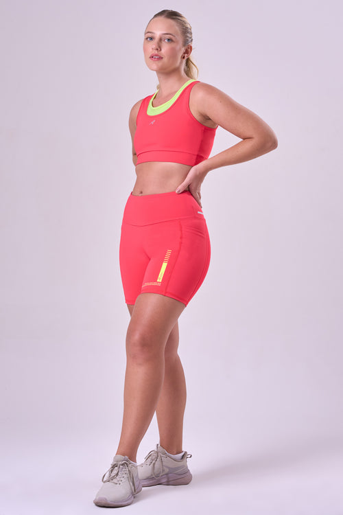 SIGNATURE SAMBA 2-IN-1 REVERSIBLE SPORTS BRA