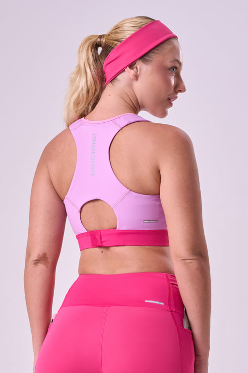 GRIT BOSSA ADJUSTABLE 1 POCKET RACERBACK SPORTS BRA