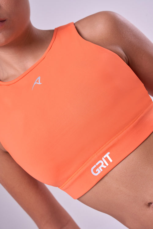 GRIT BOSSA ADJUSTABLE 1 POCKET RACERBACK SPORTS BRA