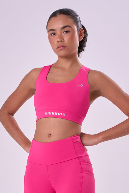 GRIT BOSSA AJUSTABLE RACERBACK WITH 1 POCKET SPORTS BRA