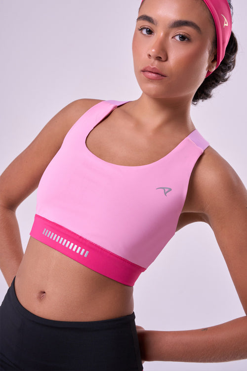 GRIT BOSSA AJUSTABLE RACERBACK WITH 1 POCKET SPORTS BRA
