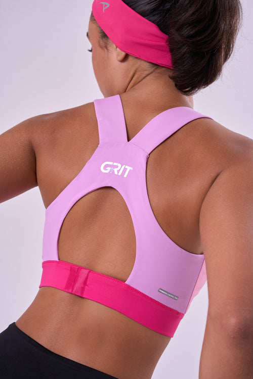 GRIT BOSSA AJUSTABLE RACERBACK WITH 1 POCKET SPORTS BRA