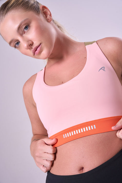 GRIT BOSSA AJUSTABLE RACERBACK WITH 1 POCKET SPORTS BRA