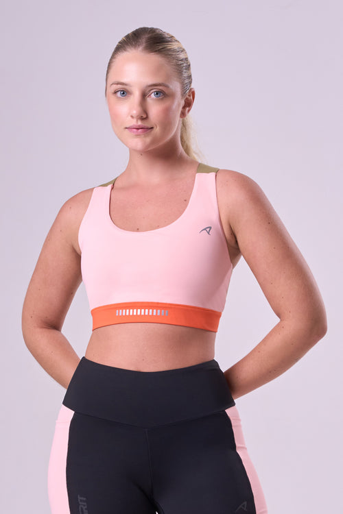 GRIT BOSSA AJUSTABLE RACERBACK WITH 1 POCKET SPORTS BRA