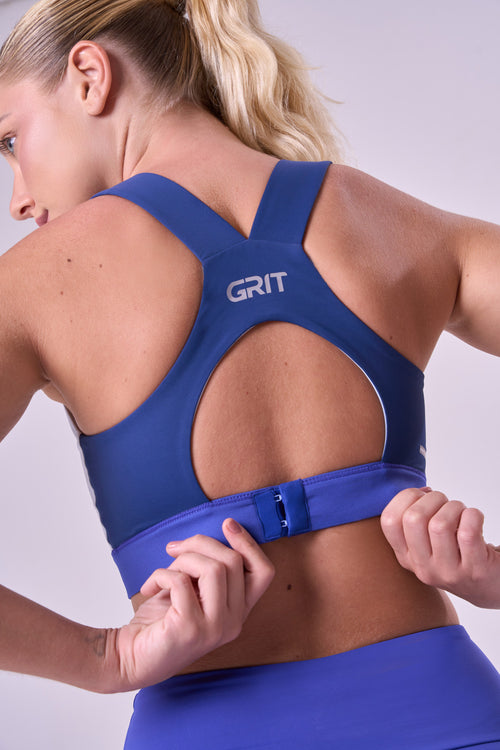 GRIT BOSSA AJUSTABLE RACERBACK WITH 1 POCKET SPORTS BRA