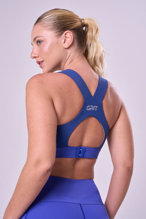 GRIT BOSSA AJUSTABLE RACERBACK WITH 1 POCKET SPORTS BRA
