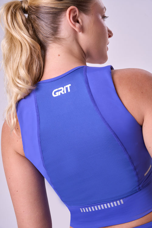 GRIT BOSSA CROP TOP WITH LARGE FRONT POCKET