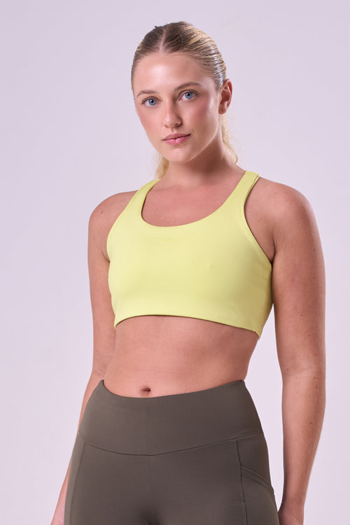 ESSENTIAL RUN STAMINA RACERBACK SPORTS BRA