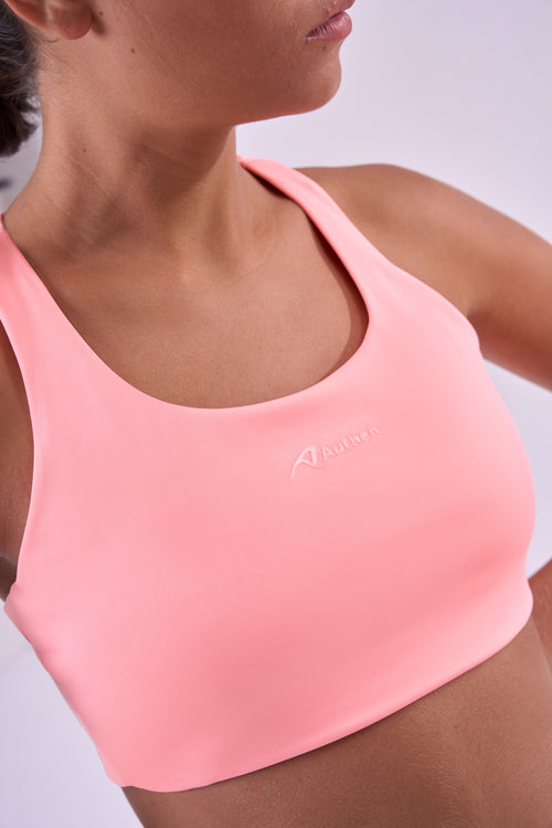 ESSENTIAL RUN STAMINA RACERBACK SPORTS BRA