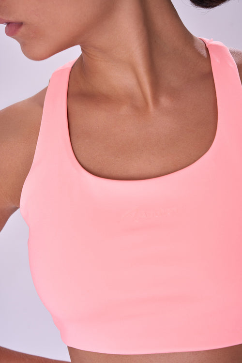 ESSENTIAL RUN STAMINA RACERBACK SPORTS BRA