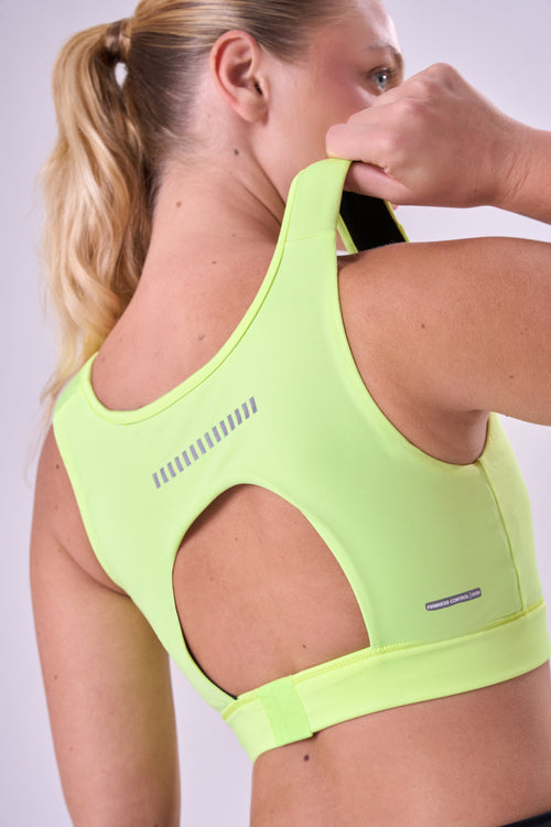 GRIT BOSSA ADJUSTABLE 1-POCKET STRAIGHT SPORTS BRA