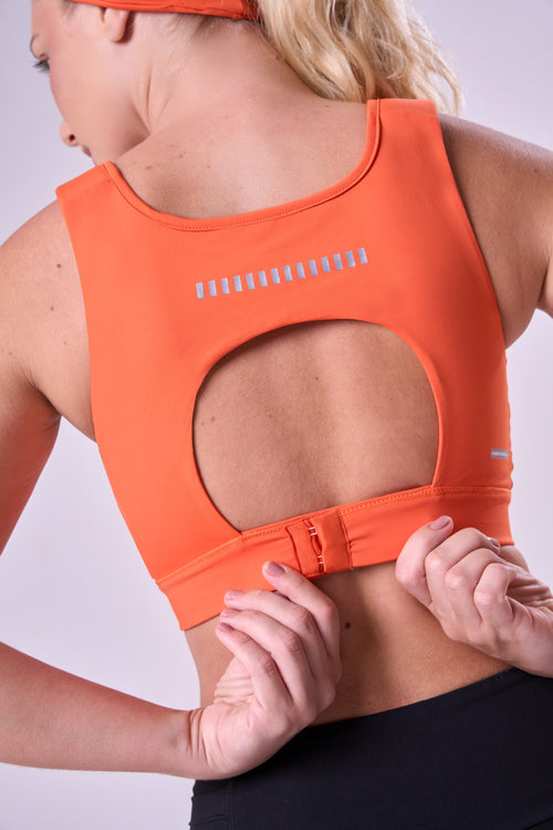 GRIT BOSSA ADJUSTABLE 1-POCKET STRAIGHT SPORTS BRA