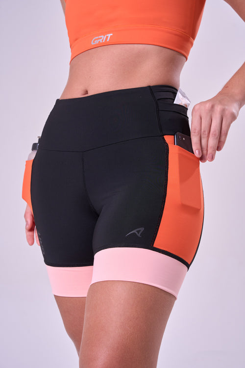 GRIT BOSSA 3-POCKET 360 WAISTBAND 6" SHORTS