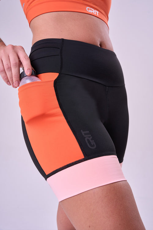 GRIT BOSSA 3-POCKET 360 WAISTBAND 6" SHORTS