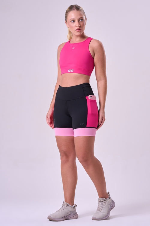 GRIT BOSSA 3-POCKET 360 WAISTBAND 6" SHORTS