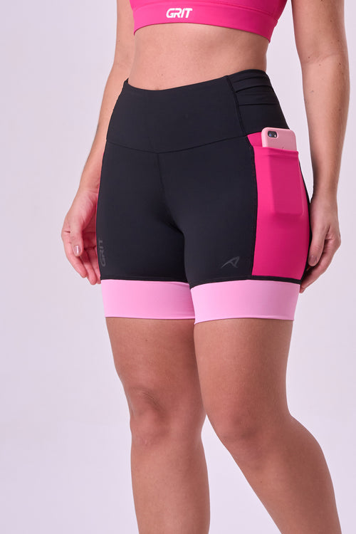 GRIT BOSSA 3-POCKET 360 WAISTBAND 6" SHORTS