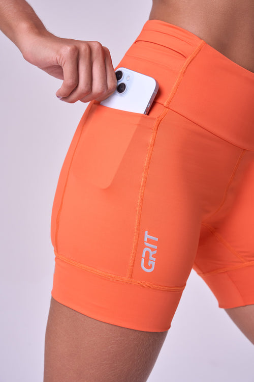 GRIT BOSSA 3-POCKET 360 WAISTBAND 6" SHORTS