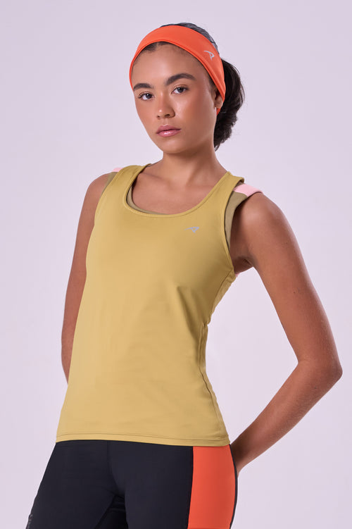 KEEP COOL SLIT DYNAMIC UV50 RACERBACK TANK WOMEN