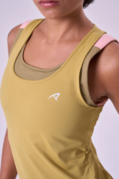 KEEP COOL SLIT DYNAMIC UV50 RACERBACK TANK WOMEN