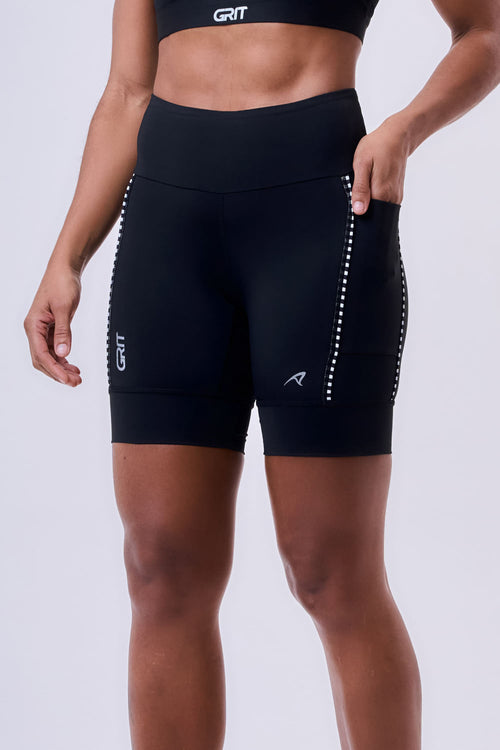 GRIT BOSSA 4-POCKET SHORTS WITH ZIPPER 7"