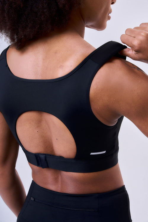 GRIT BOSSA ADJUSTABLE 1 POCKET TANKBACK SPORTS BRA
