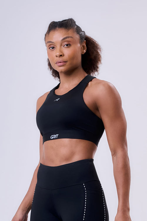 GRIT BOSSA ADJUSTABLE 1 POCKET RACERBACK SPORTS BRA