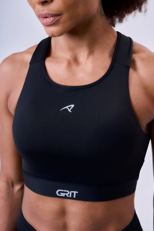 GRIT BOSSA ADJUSTABLE 1 POCKET RACERBACK SPORTS BRA
