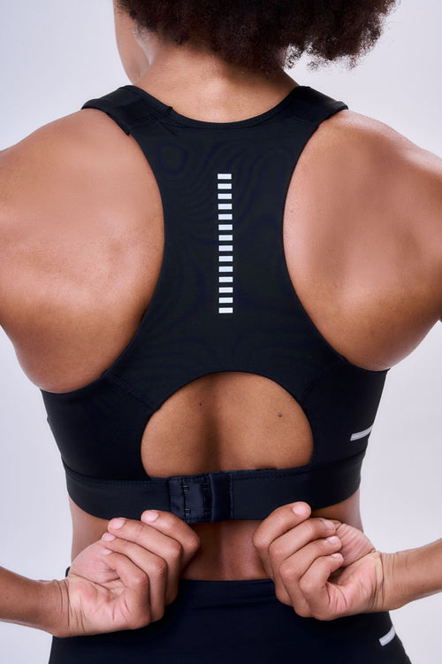 GRIT BOSSA ADJUSTABLE 1 POCKET RACERBACK SPORTS BRA