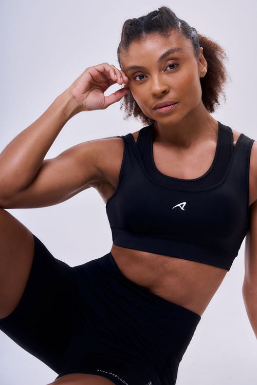 SIGNATURE SAMBA 2-IN-1 REVERSIBLE SPORTS BRA
