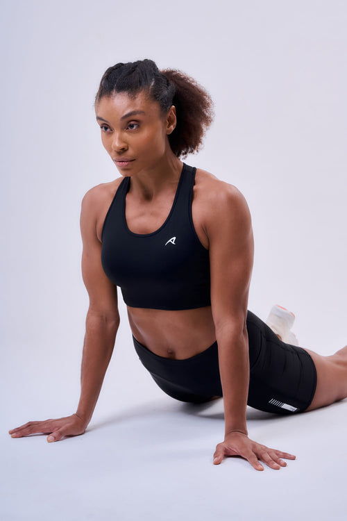 SIGNATURE SAMBA 1 LARGE POCKET RACERBACK REVERSIBLE SPORTS BRA
