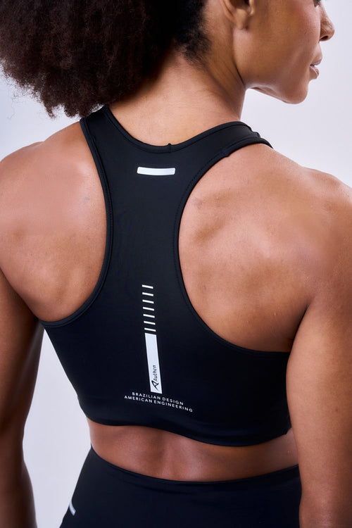 SIGNATURE SAMBA 1 LARGE POCKET RACERBACK REVERSIBLE SPORTS BRA