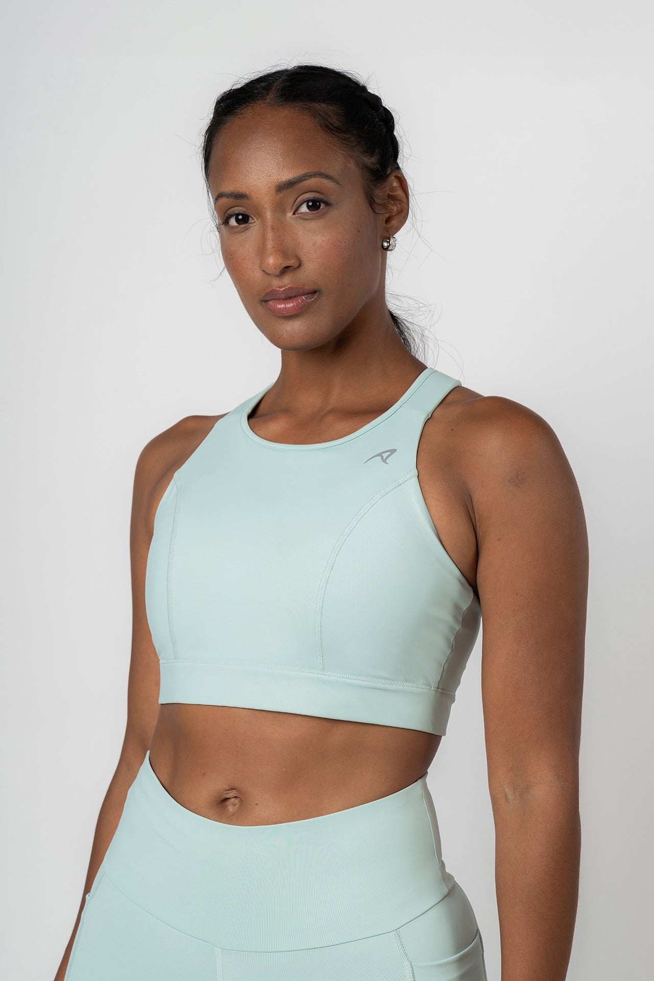 Light green sports hot sale bra