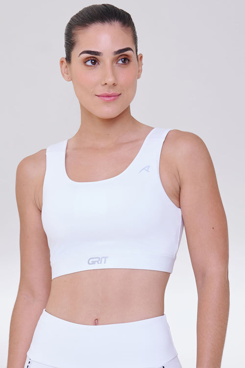 GRIT BOSSA ADJUSTABLE 1 POCKET TANKBACK SPORTS BRA