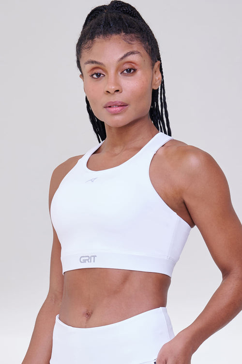 GRIT BOSSA ADJUSTABLE 1 POCKET RACERBACK SPORTS BRA
