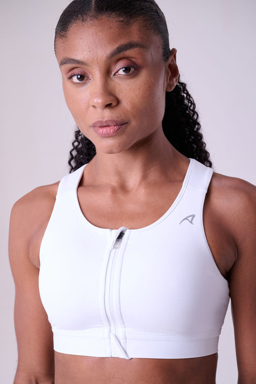 GRIT BOSSA AJUSTABLE 1 POCKET RACERBACK W/ ZIPPER SPORTS BRA
